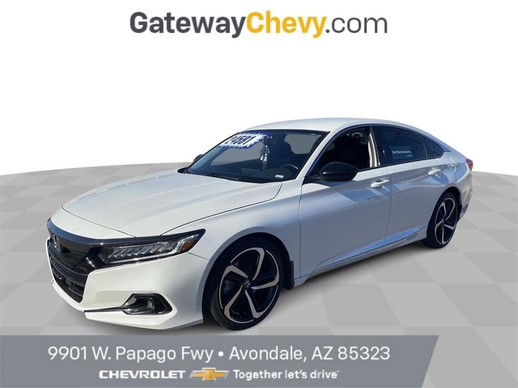 used 2022 Honda Accord car, priced at $24,582