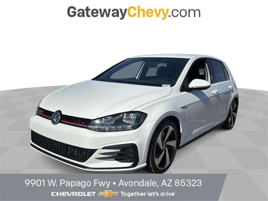 used 2020 Volkswagen Golf GTI car, priced at $23,492