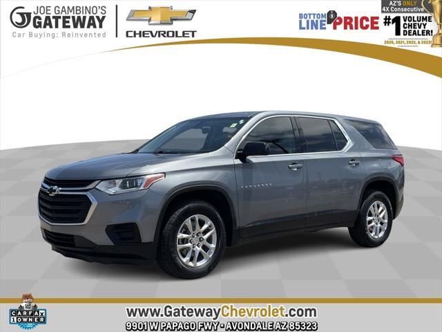 used 2020 Chevrolet Traverse car, priced at $17,742