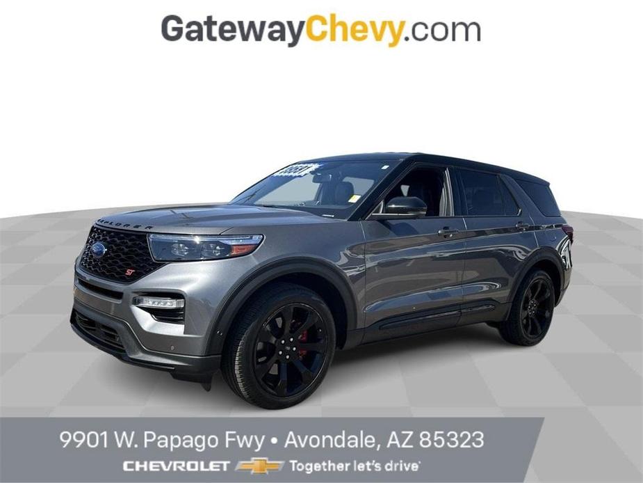 used 2022 Ford Explorer car, priced at $34,495