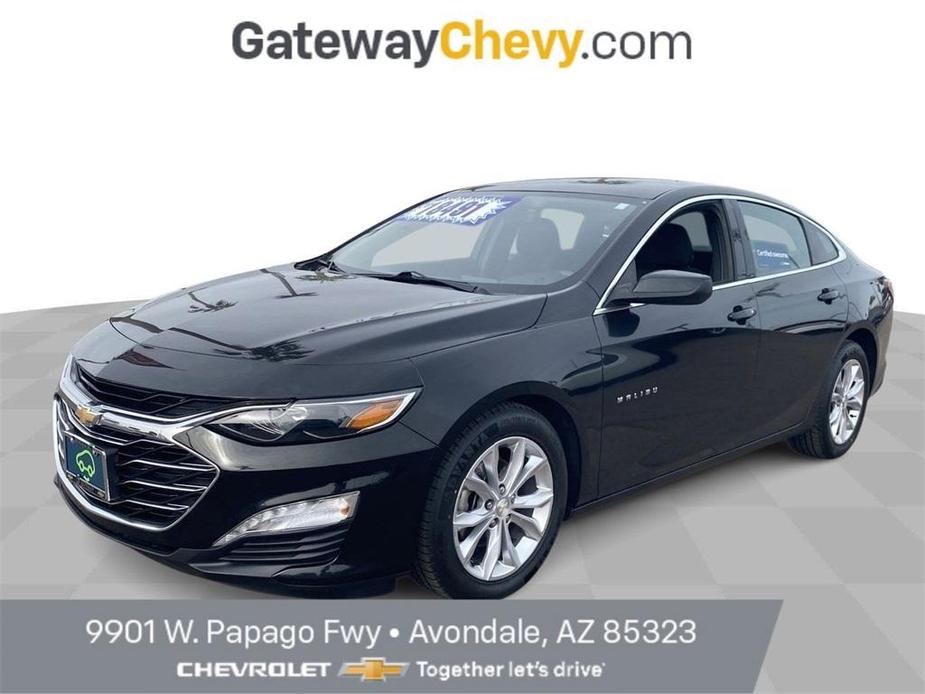 used 2021 Chevrolet Malibu car, priced at $17,483