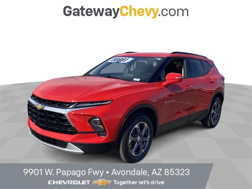 used 2024 Chevrolet Blazer car, priced at $28,483