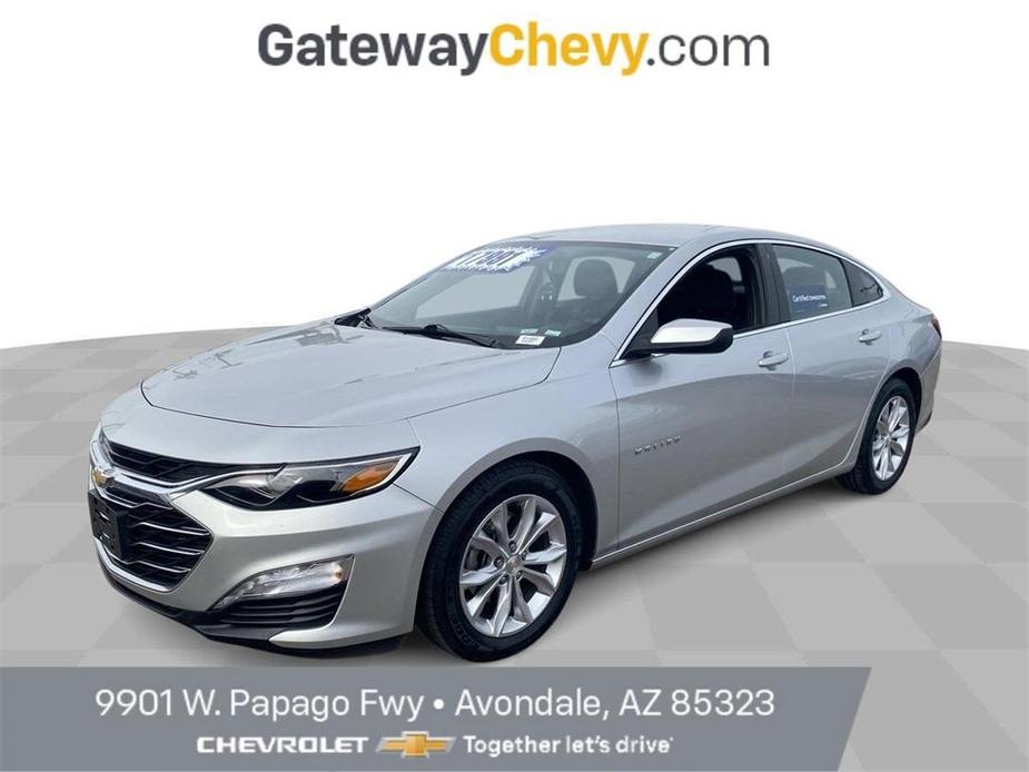 used 2022 Chevrolet Malibu car, priced at $17,883