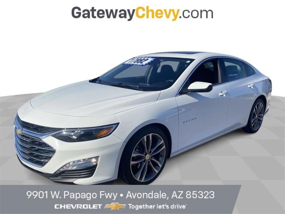 used 2022 Chevrolet Malibu car, priced at $17,483