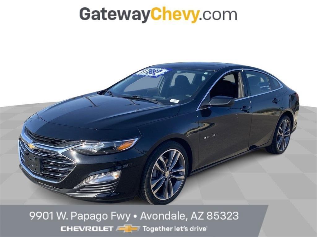 used 2022 Chevrolet Malibu car, priced at $17,883