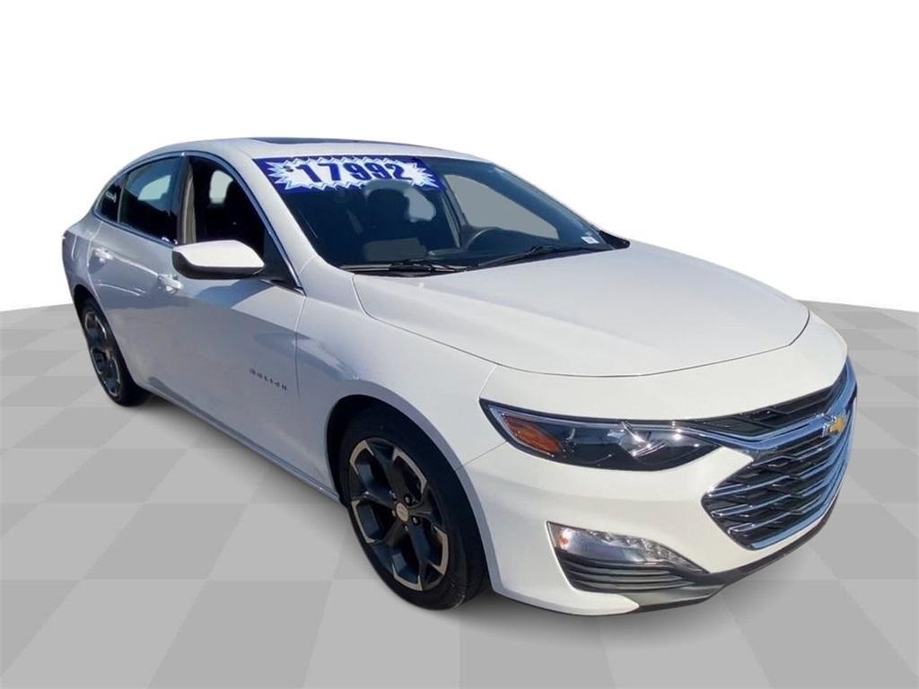 used 2022 Chevrolet Malibu car, priced at $17,374