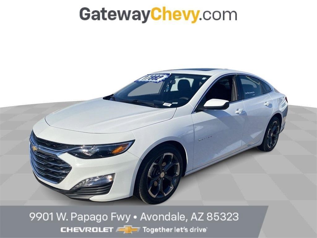 used 2022 Chevrolet Malibu car, priced at $17,883