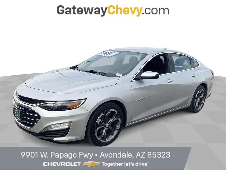 used 2022 Chevrolet Malibu car, priced at $16,883