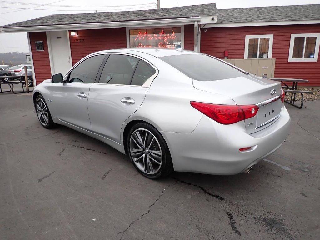used 2015 INFINITI Q50 Hybrid car, priced at $11,881