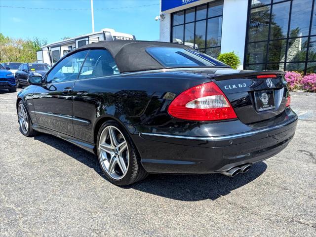 used 2007 Mercedes-Benz CLK-Class car, priced at $24,998