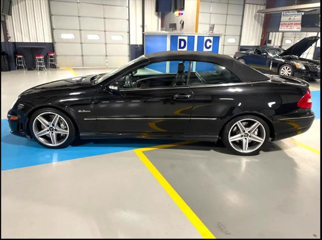 used 2007 Mercedes-Benz CLK-Class car, priced at $24,998