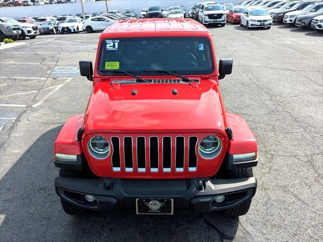 used 2021 Jeep Wrangler Unlimited car, priced at $33,898