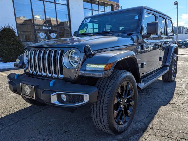 used 2022 Jeep Wrangler Unlimited 4xe car, priced at $32,498