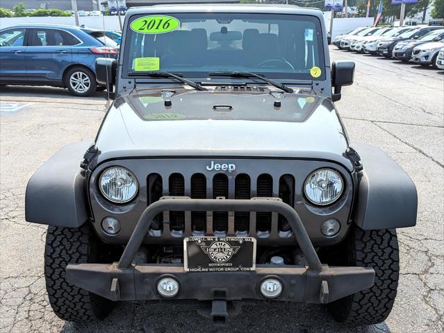 used 2016 Jeep Wrangler car, priced at $25,698