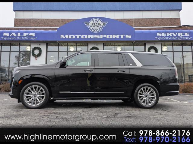 used 2021 Cadillac Escalade ESV car, priced at $67,998