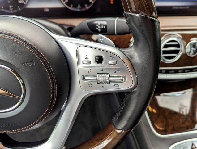 used 2019 Mercedes-Benz S-Class car, priced at $44,998