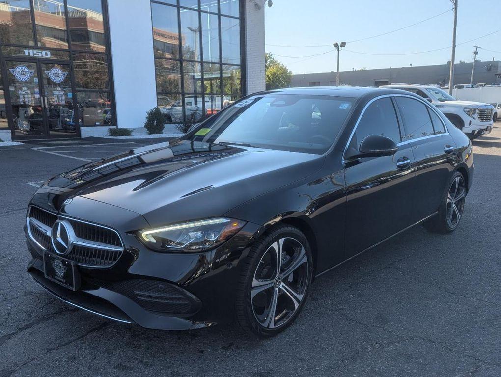 used 2022 Mercedes-Benz C-Class car, priced at $31,998