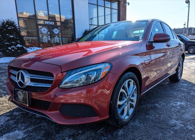 used 2017 Mercedes-Benz C-Class car, priced at $17,698