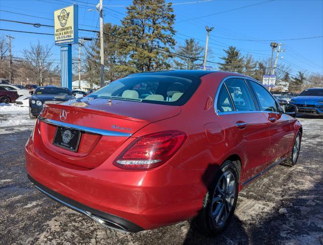 used 2017 Mercedes-Benz C-Class car, priced at $17,698