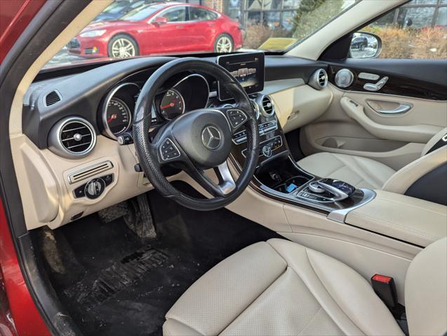 used 2017 Mercedes-Benz C-Class car, priced at $17,698