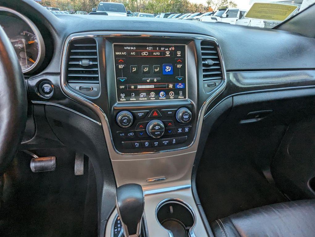 used 2017 Jeep Grand Cherokee car, priced at $11,498