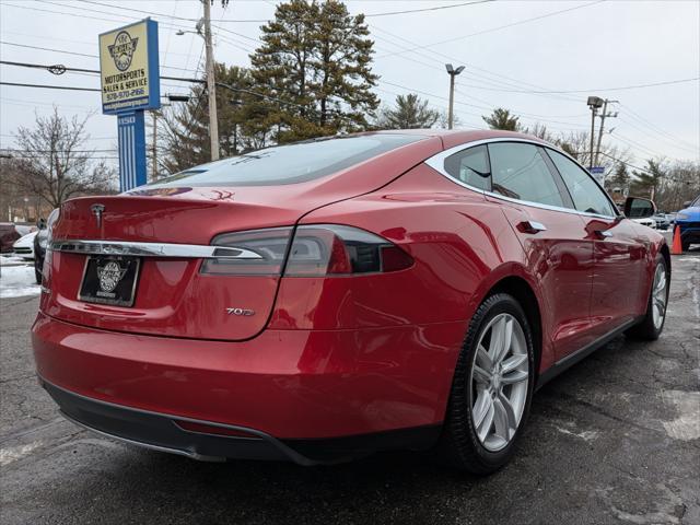 used 2015 Tesla Model S car, priced at $22,998
