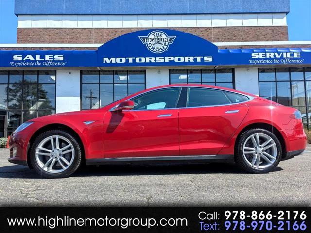 used 2015 Tesla Model S car, priced at $22,998