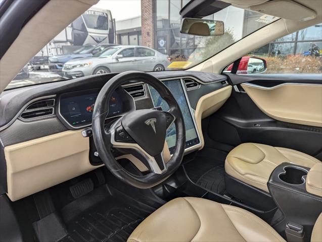 used 2015 Tesla Model S car, priced at $22,998