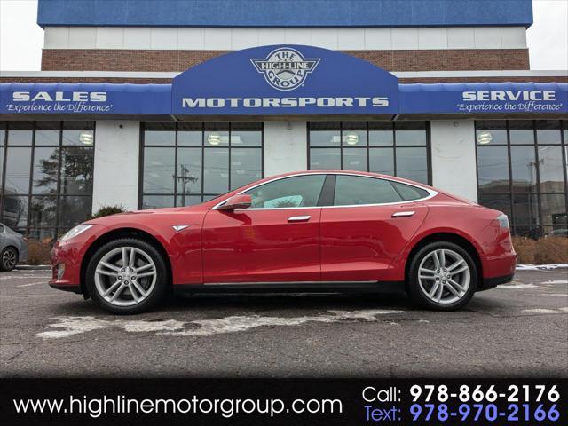 used 2015 Tesla Model S car, priced at $22,998