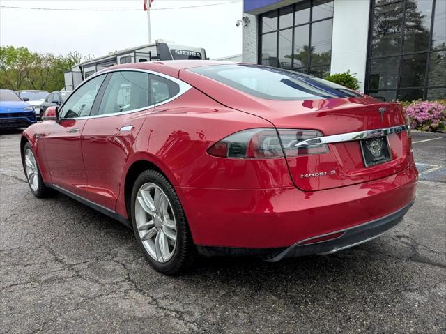 used 2015 Tesla Model S car, priced at $22,998