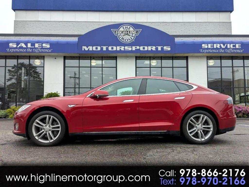 used 2015 Tesla Model S car, priced at $22,998