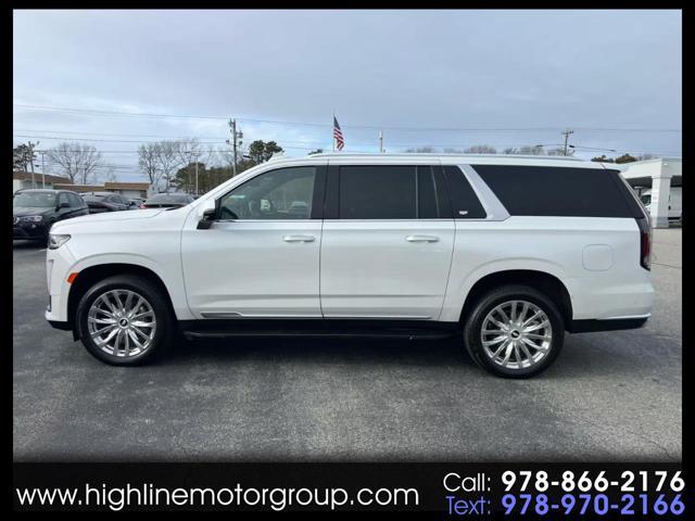 used 2023 Cadillac Escalade ESV car, priced at $76,998