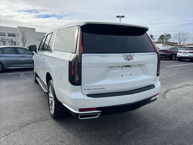 used 2023 Cadillac Escalade ESV car, priced at $76,998