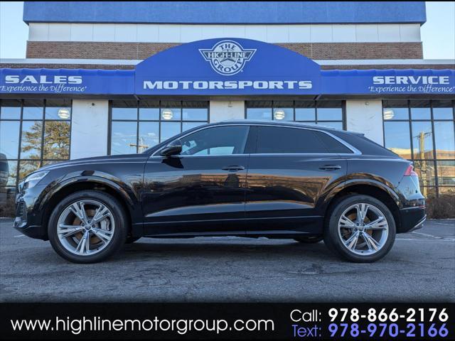 used 2019 Audi Q8 car, priced at $34,998