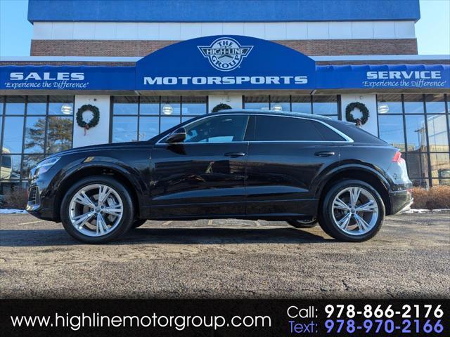 used 2019 Audi Q8 car, priced at $34,998