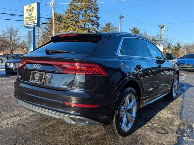 used 2019 Audi Q8 car, priced at $34,998