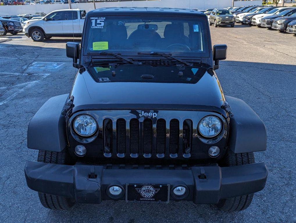 used 2015 Jeep Wrangler Unlimited car, priced at $16,998