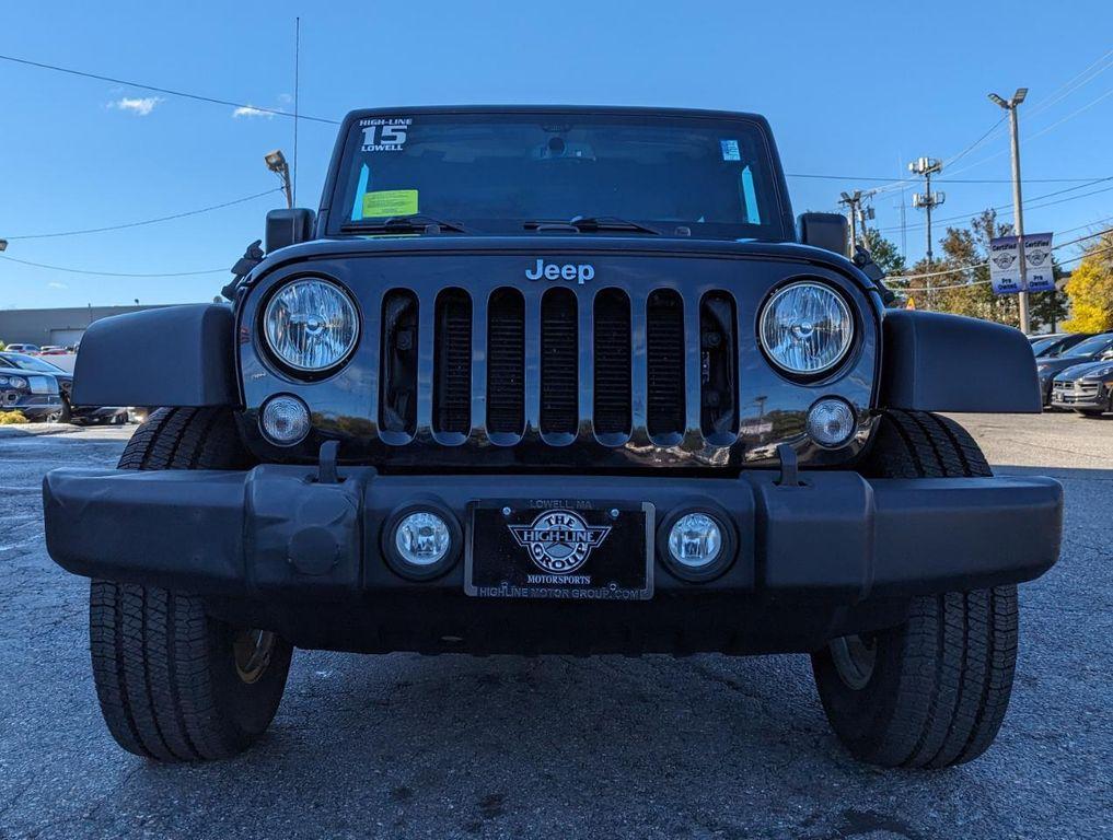 used 2015 Jeep Wrangler Unlimited car, priced at $16,998