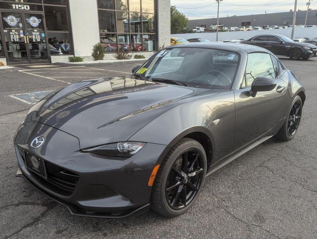 used 2021 Mazda MX-5 Miata RF car, priced at $27,998