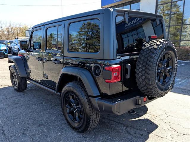 used 2021 Jeep Wrangler car, priced at $31,798