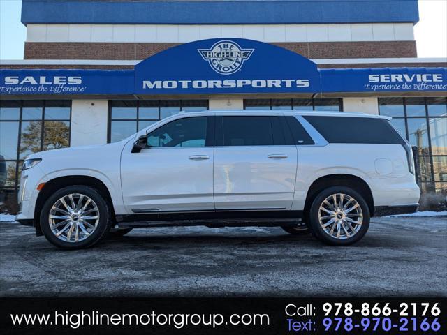 used 2021 Cadillac Escalade ESV car, priced at $67,998