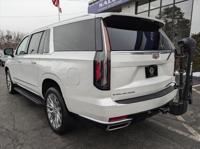 used 2021 Cadillac Escalade ESV car, priced at $67,998