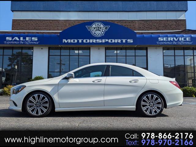 used 2018 Mercedes-Benz CLA 250 car, priced at $21,998