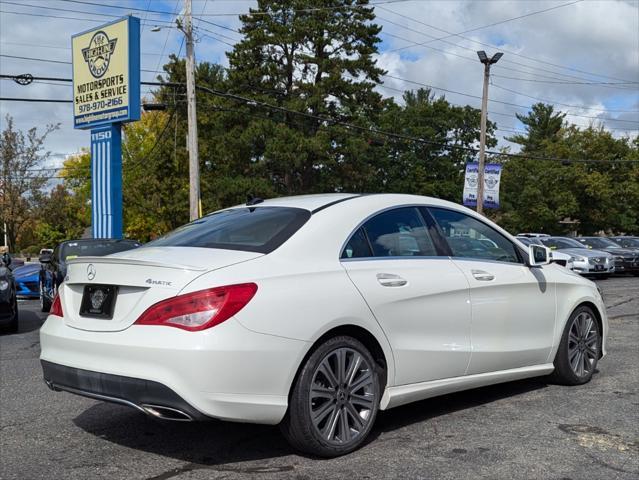 used 2018 Mercedes-Benz CLA 250 car, priced at $21,998