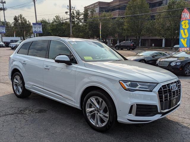 used 2021 Audi Q7 car, priced at $36,298