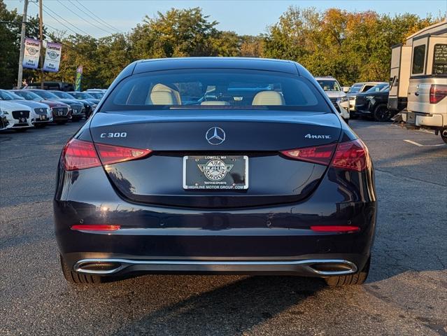 used 2022 Mercedes-Benz C-Class car, priced at $33,998