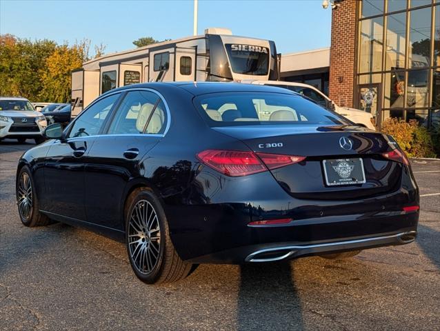 used 2022 Mercedes-Benz C-Class car, priced at $33,998