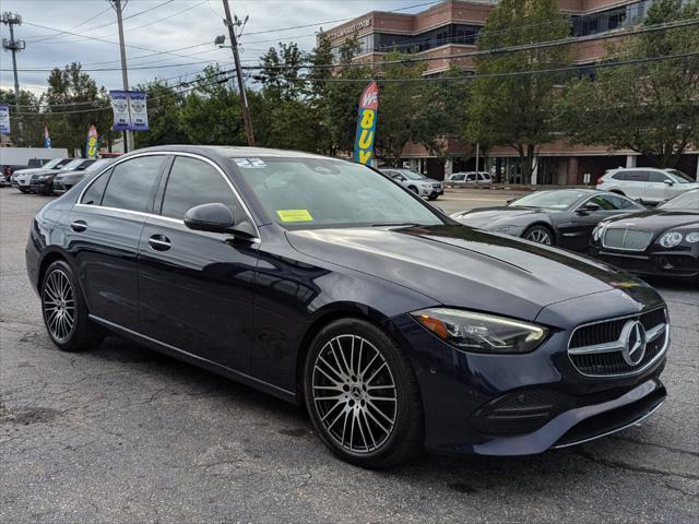 used 2022 Mercedes-Benz C-Class car, priced at $33,998