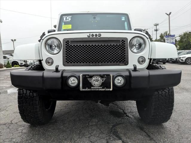 used 2015 Jeep Wrangler Unlimited car, priced at $16,998