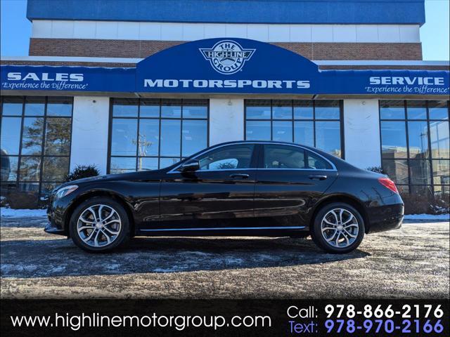 used 2015 Mercedes-Benz C-Class car, priced at $16,998